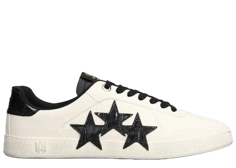 Amiri Croc Debossed Pacific Sneaker 'White Black'
