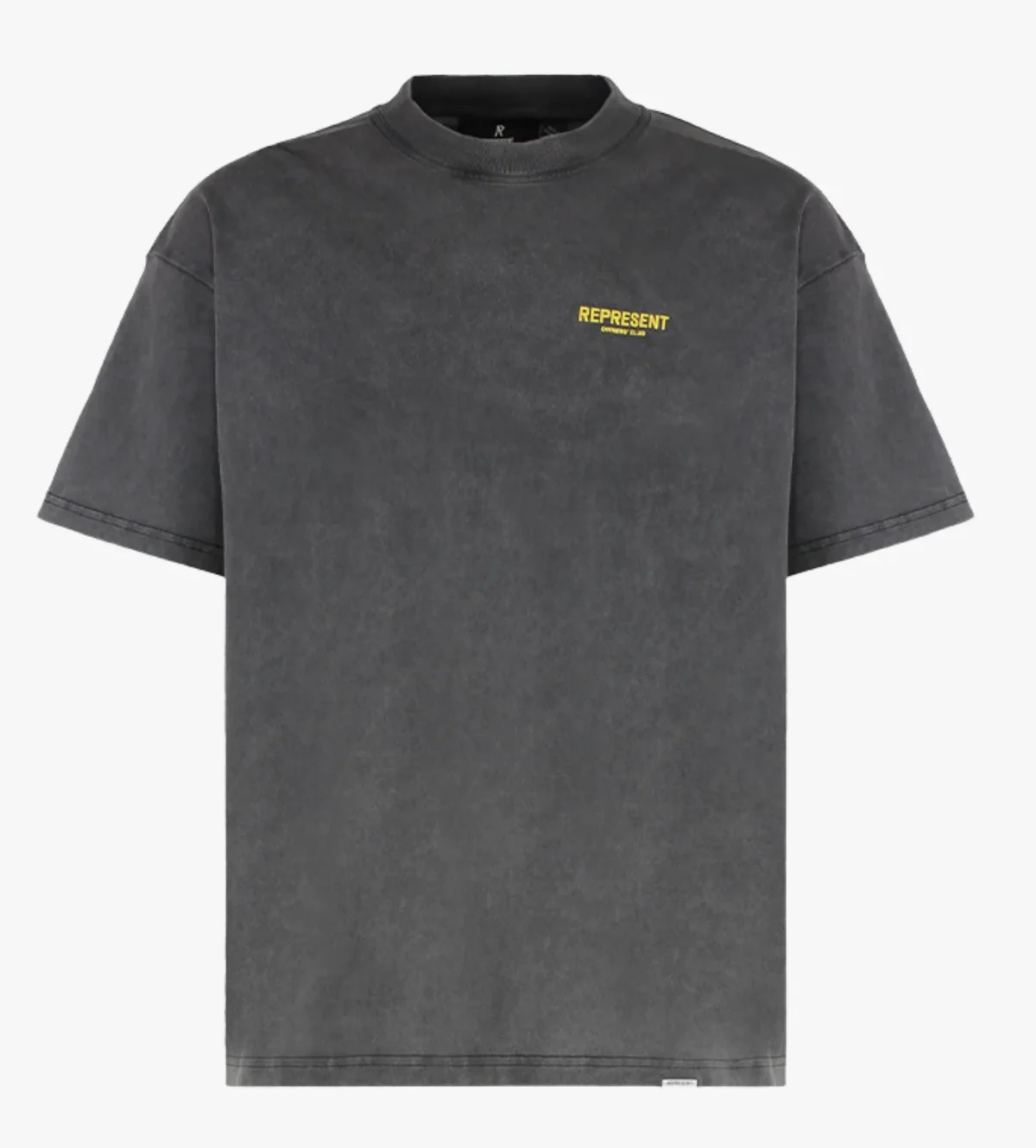 Represent Owner's Club T-Shirt Vintage Grey Yellow