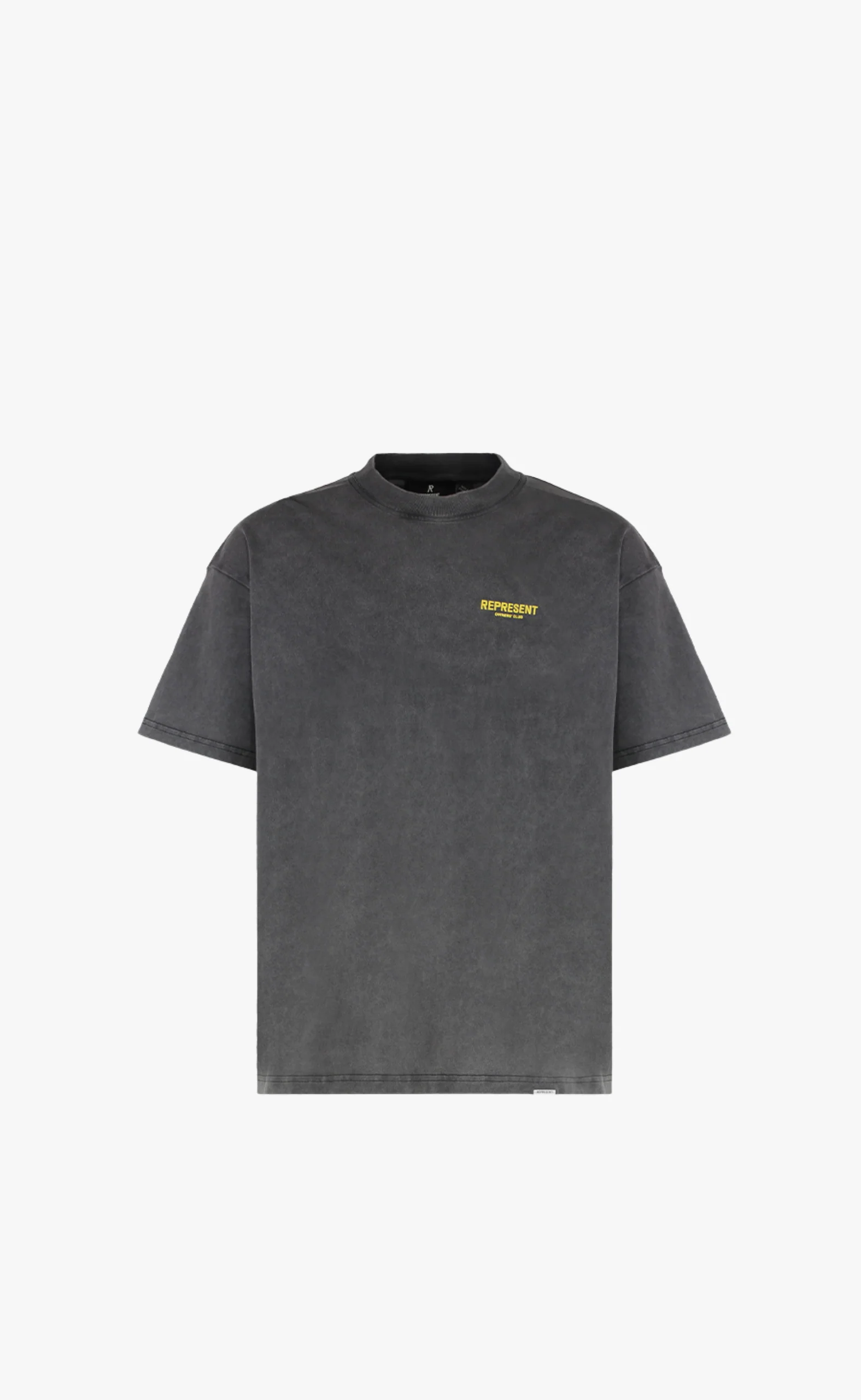 Represent Owner's Club T-Shirt Vintage Grey Yellow