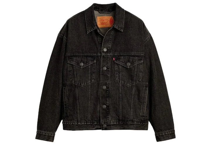 Jordan x Levi´s Type III Trucker Denim Jacket Black