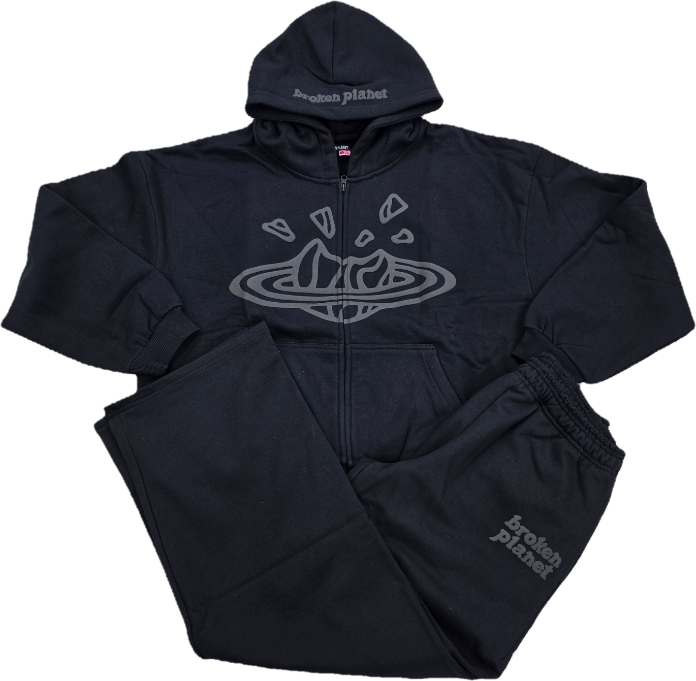 Broken Planet Zip Up Graphic SET