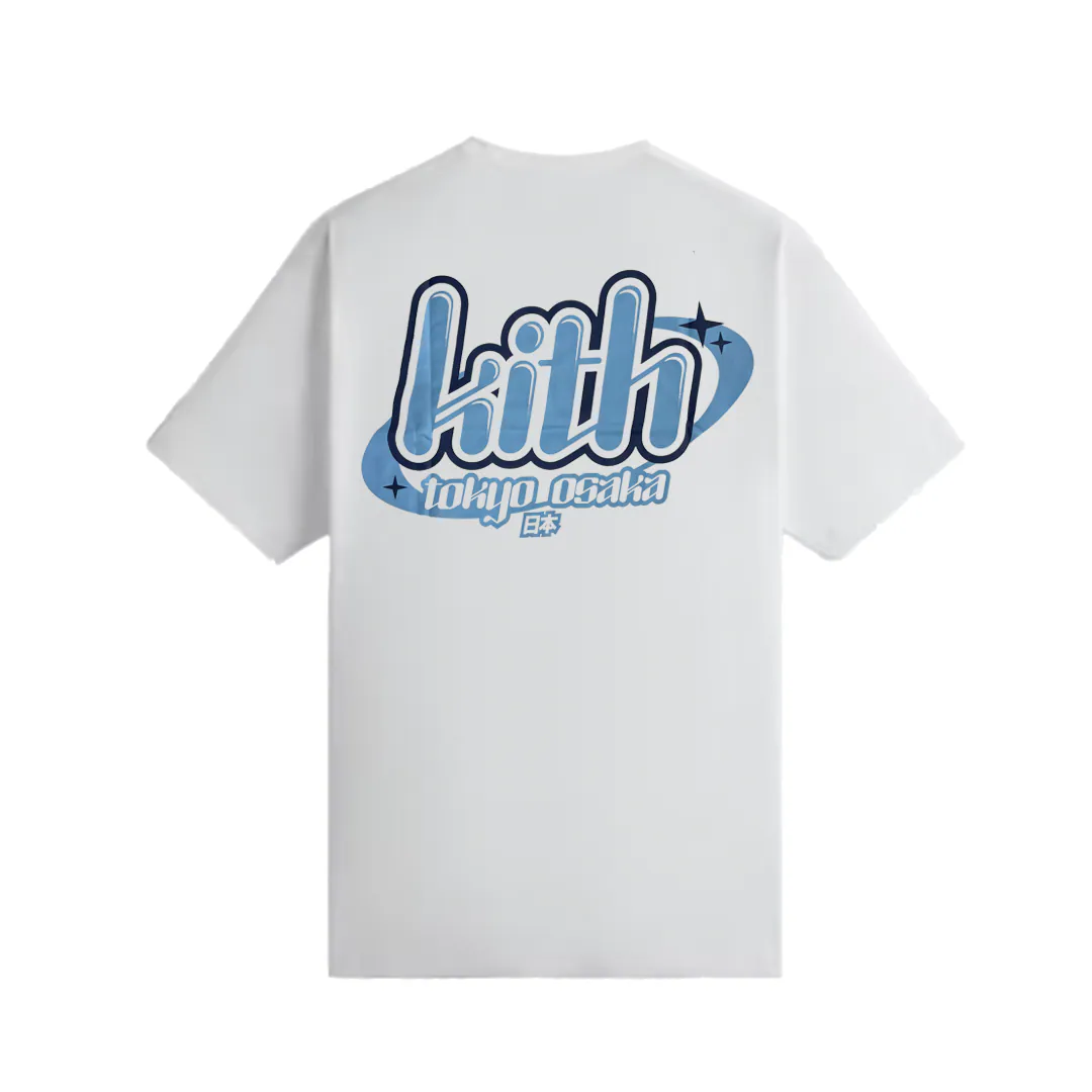 Second image of KITH Japan Bubble Stars T-Shirt White