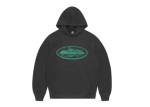 Corteiz Alcatraz Hoodie Black Green
