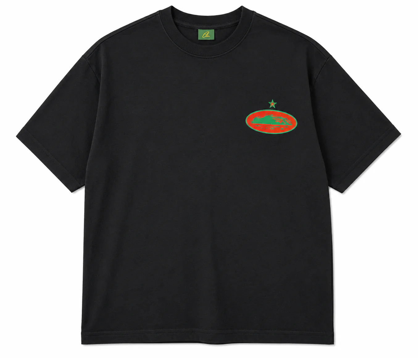 Corteiz International Family Tee Black Green