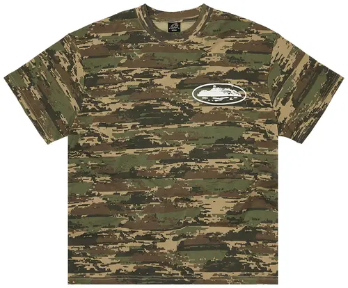 Corteiz Island Puff Print Tee 'Digi Camo'