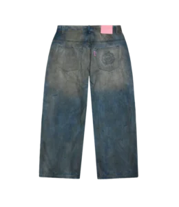 Distressed Jean Back
