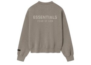 Fear of God Essentials Classic Fleece Crewneck (FW25) Homestead Heather
