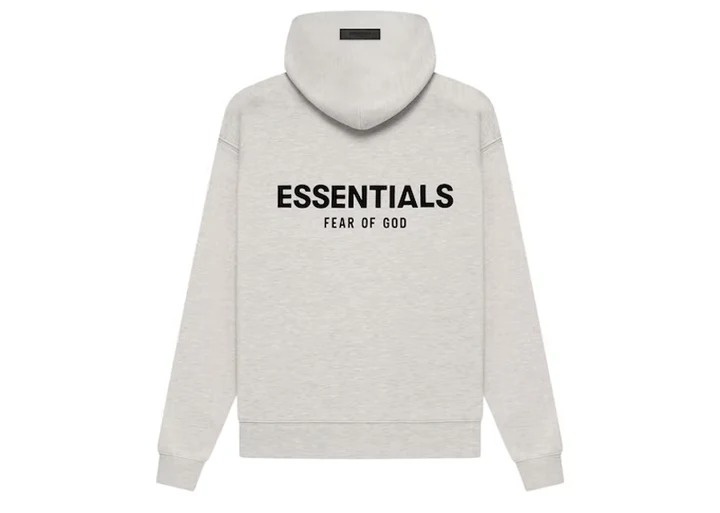 Second image of Fear of God Essentials Hoodie (SS22) Light Oatmeal