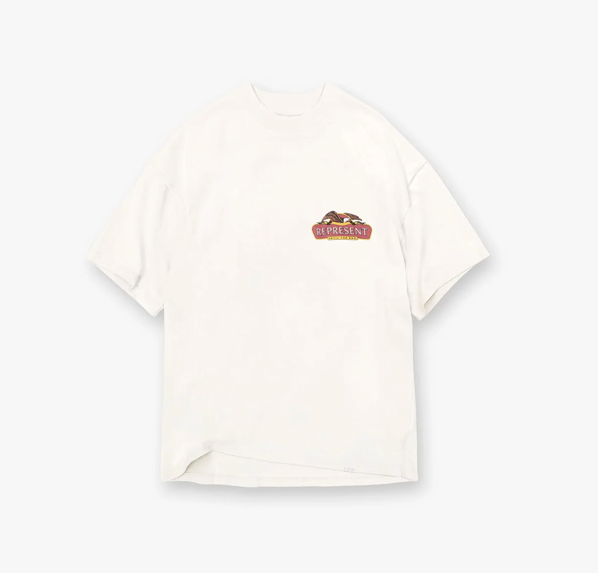 Represent x END Eagle's Tee Flat White