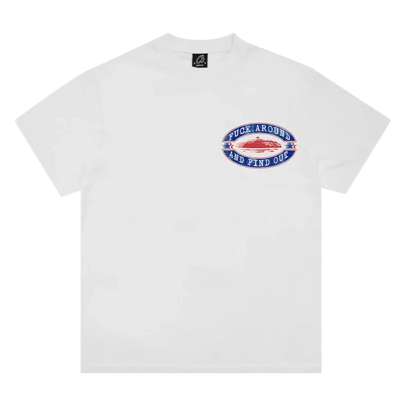 Corteiz Fuck Around And Find Out Tee White