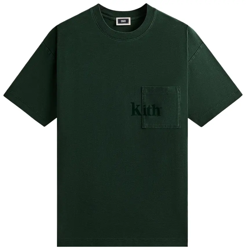 Kith Quinn T Shirt Stadium Green