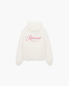 Represent Resort Hoodie Flat White Back