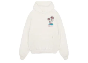 Represent Resort Hoodie Flat White Front