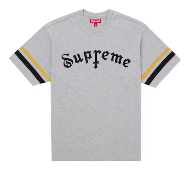 Supreme Cross S/S Top Grey Men's