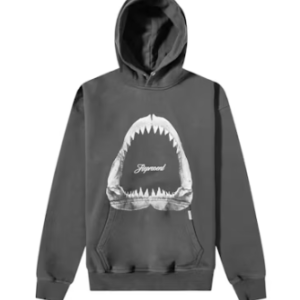 Represent Shark Jaws Hoodie Vintage Grey