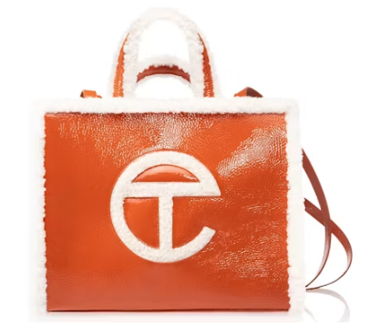 Telfar x Ugg Medium Shopper Crinkle Spicy Pumpkin