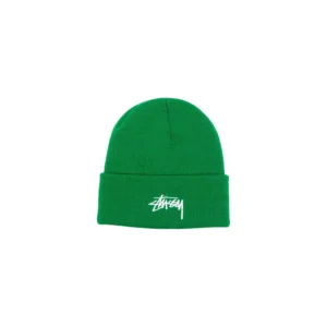 Stussy-Cuff-Beanie-Stock-Green-01