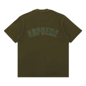 Supreme Cracked Arc T-Shirt Olive