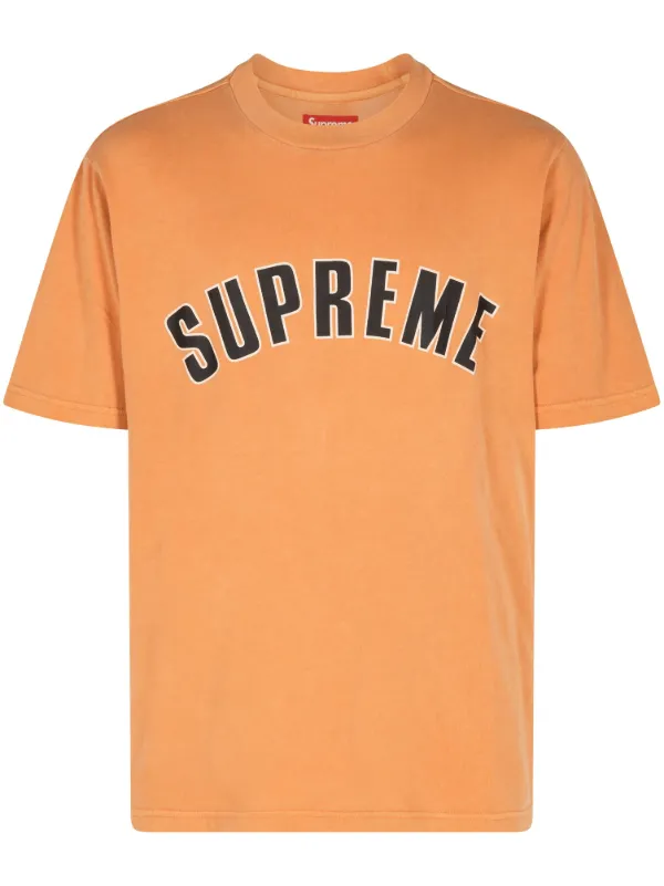 Supreme Cracked Arc T-Shirt Orange