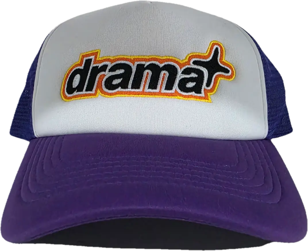 Drama Call Trucker Cap Purple