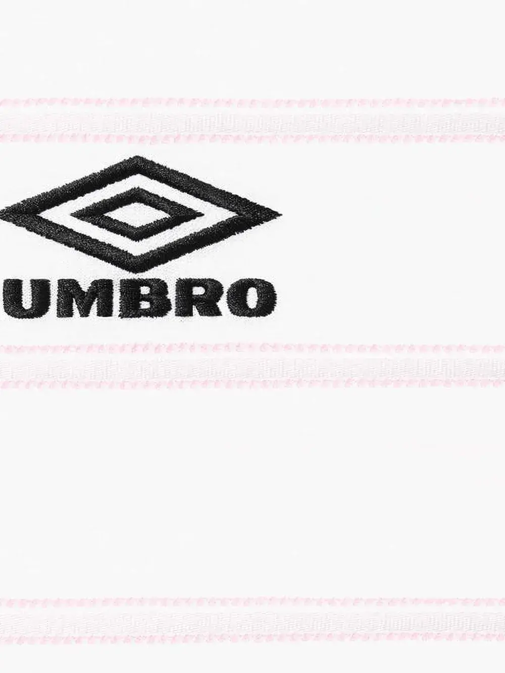 Second image of Supreme x Umbro® striped "SS 25 - White" soccer jersey