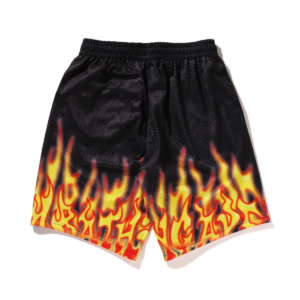 BAPE A Bathing Ape Reversible Basketball Shorts +