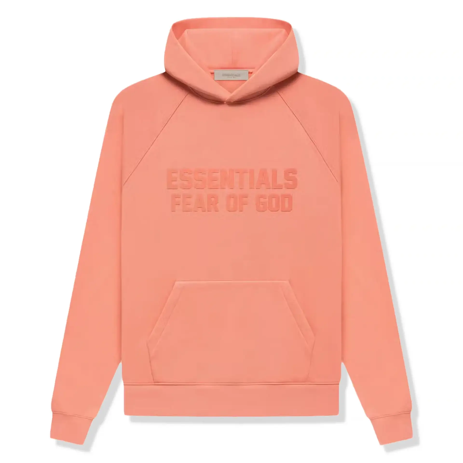 Fear Of God ESSENTIALS Hoodie Coral FW22