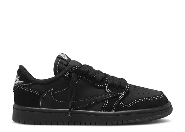Air Jordan Travis Scott x Jordan 1 Retro Low OG SP PS 'Black Phantom'
