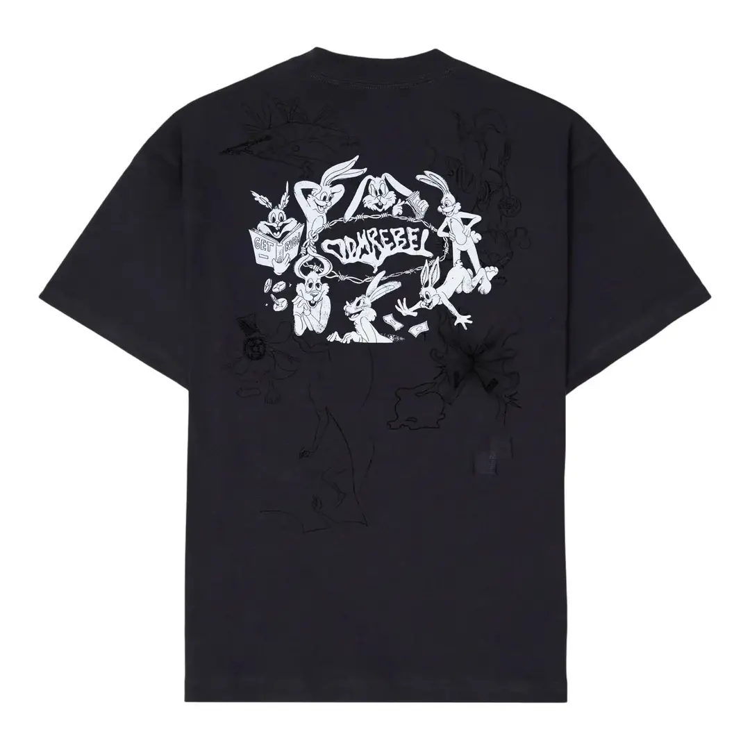 Second image of Domrebel Bunwire T-Shirt Black