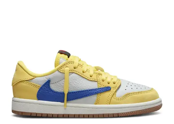 Air Jordan Travis Scott x Jordan 1 Retro Low OG SP PS 'Canary'