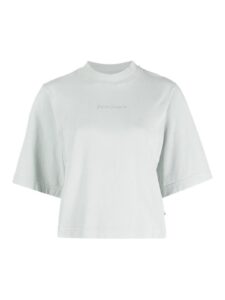 Palm Angels Cropped tee Light Grey