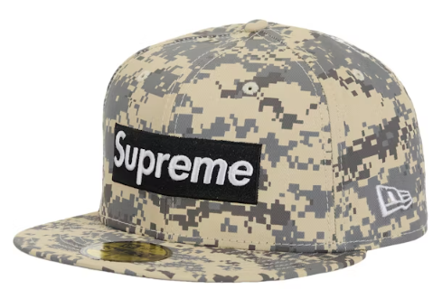 Supreme MLB Teams Box Logo Era 59Fifty Cap Digital Camo Cap