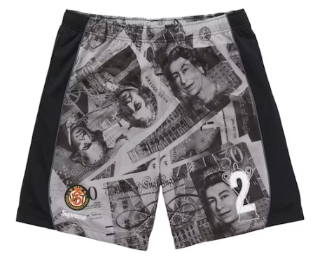 Supreme Pounds Soccer Short Black
