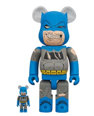 Bearbrick Batman TDKR: The Dark Knight Triumphant 100% & 400% Set
