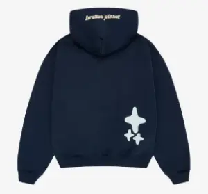 Broken Planet Into the Abyss Hoodie Navy - view 2