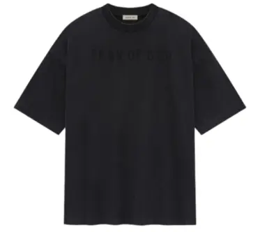 Fear of God Short Sleeve LOGO BLACK