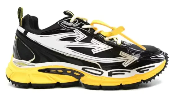 OFF-WHITE Be Right Back Black Yellow