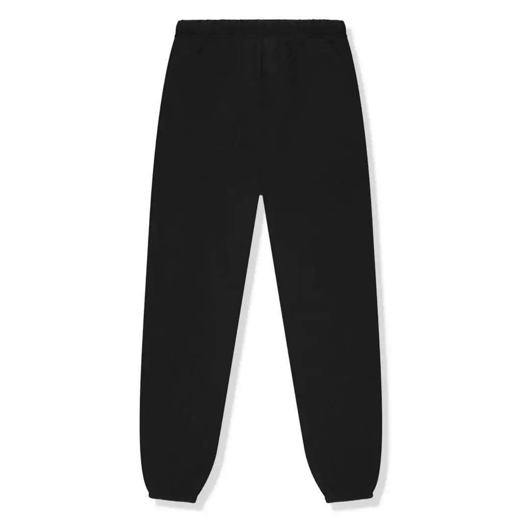 Second image of Fear Of God ESSENTIALS Classic Fit Jet Black Sweatpants (SS25)
