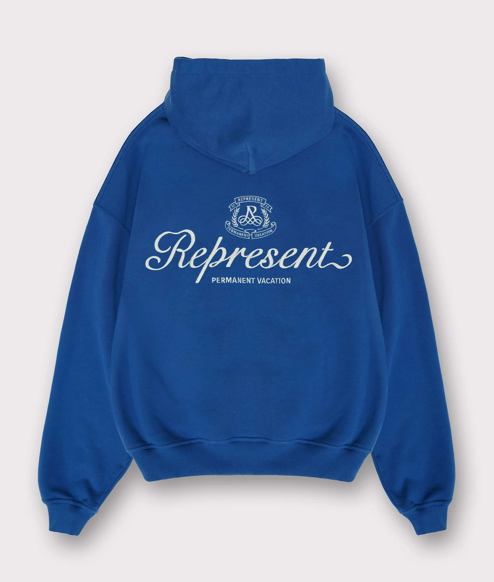 Represent Permanent Vacation Hoodie Royal Blue