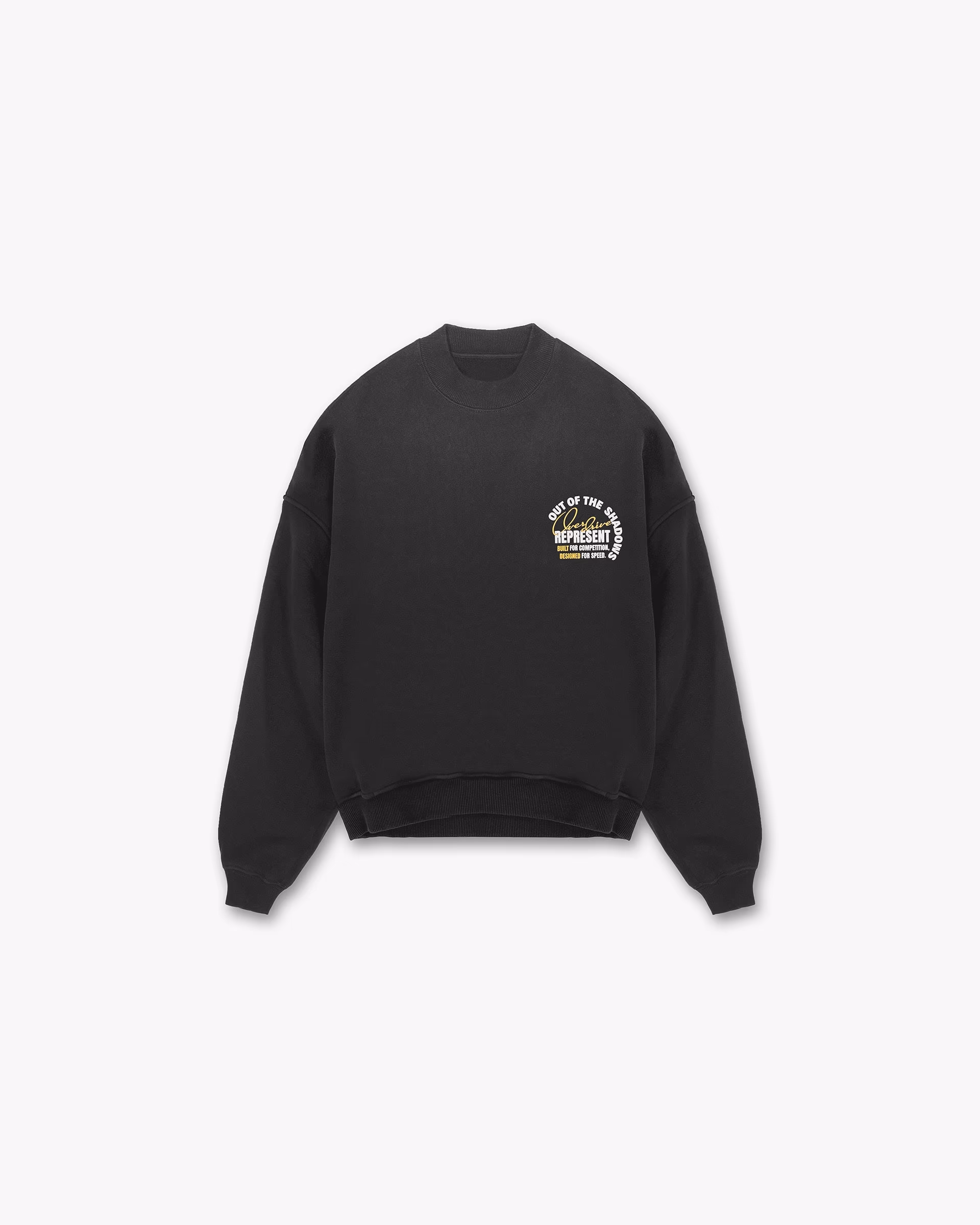 Second image of Represent Out of the Shadows Sweatshirt Black