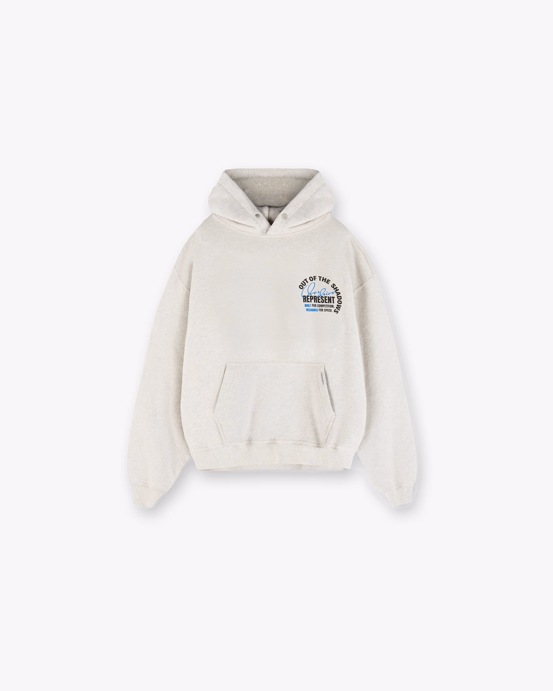 Second image of Represent Out Of The Shadows Hoodie Cream Marl