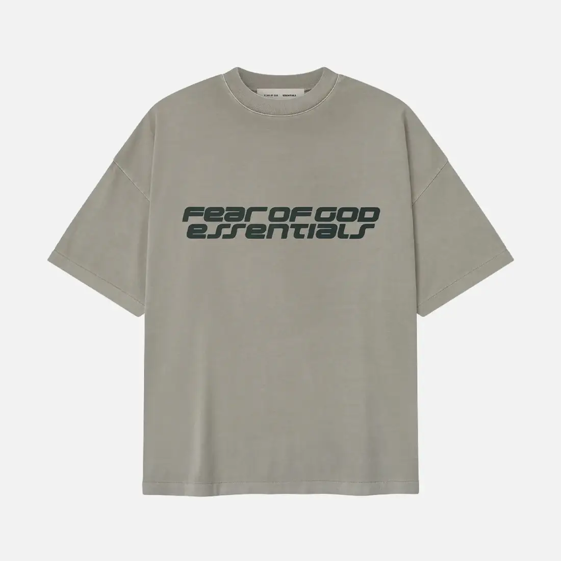 Fear Of God essentials 90's Short Sleeve Tee - SMOKE GREY