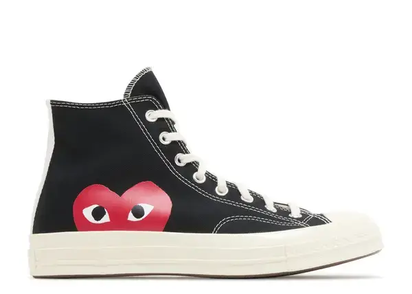 Converse Comme des Garçons PLAY x Chuck 70 High 'Black'