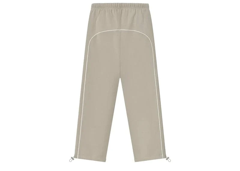 Second image of Fear of God ESSENTIALS Timber & Cloud White Relaxed Fleece Sweatpants