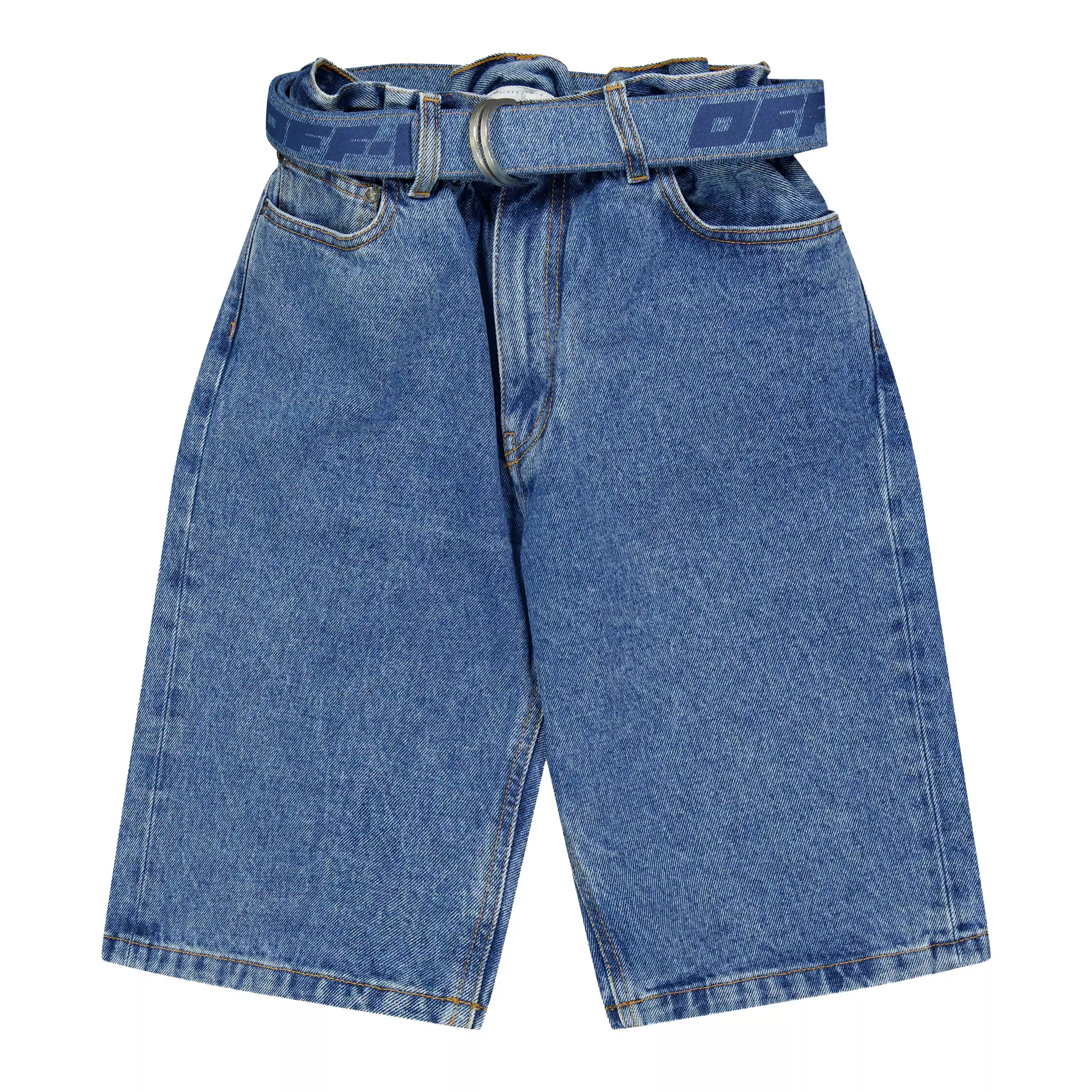 Off-White Industrial Slim Low Crotch Shorts 'Blue'