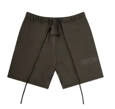 Fear Of God ESSENTIALS Off Black Shorts (FW22)