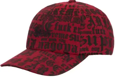 Supreme Cities Jacquard 6-Panel Red