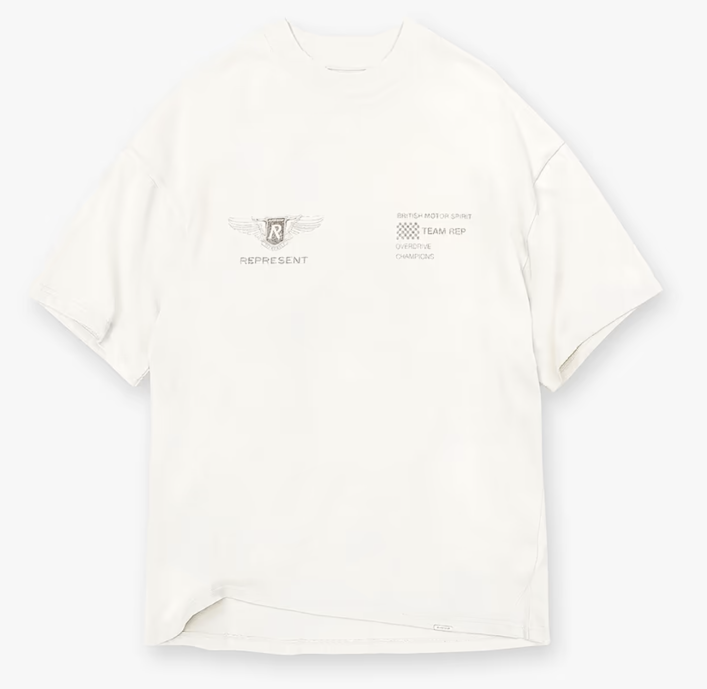 Represent Team Rep T-Shirt Flat White