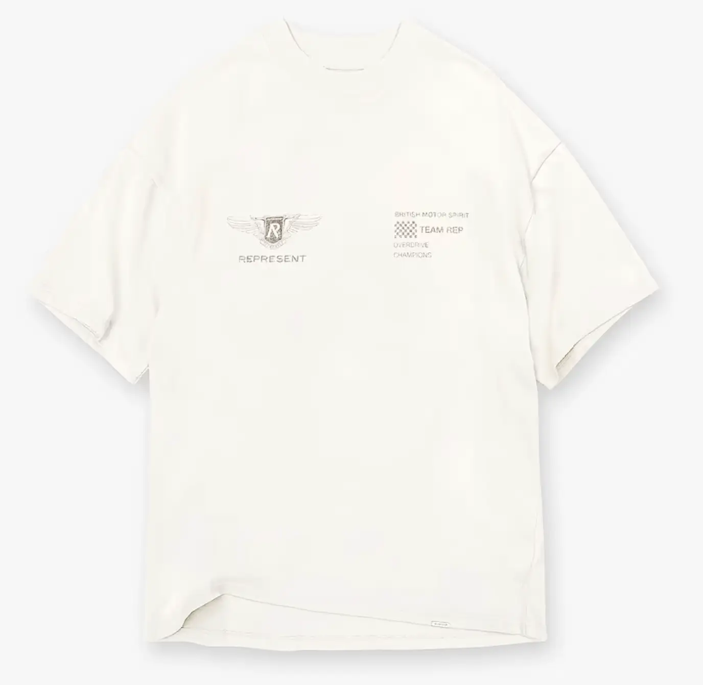 Represent Team Rep T-Shirt Flat White