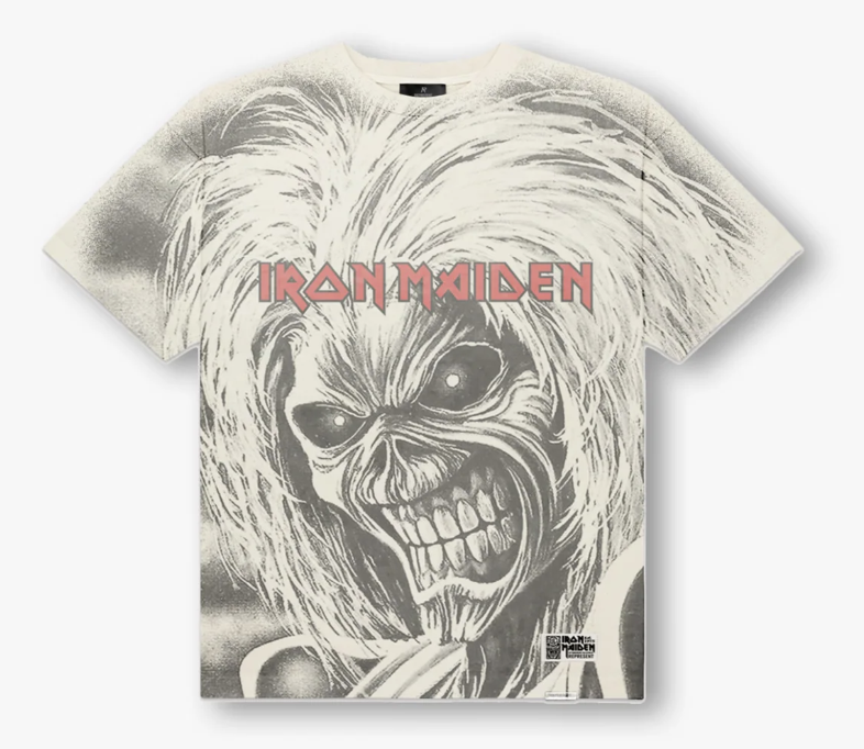 Represent Iron Maiden x Killer T-Shirt Flat White